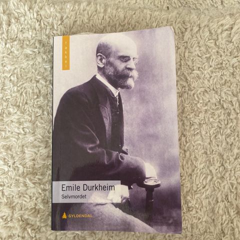 Durkheim - selvmordet