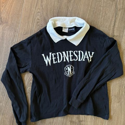 Wednesday genser svart str 164 fra Zara