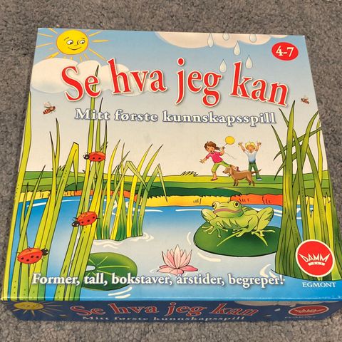 Se hva jeg kan - brettspill 4-7 år