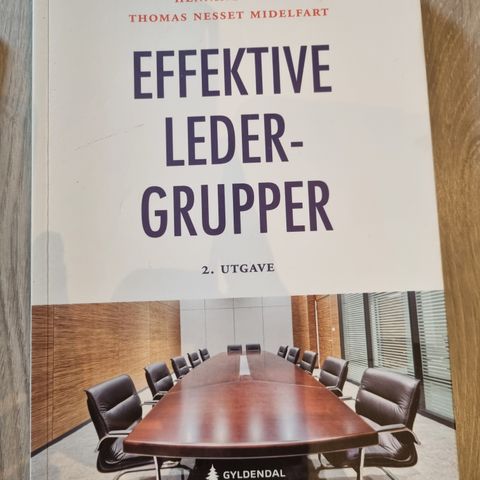 "Effektive ledergrupper" 2. Utg.