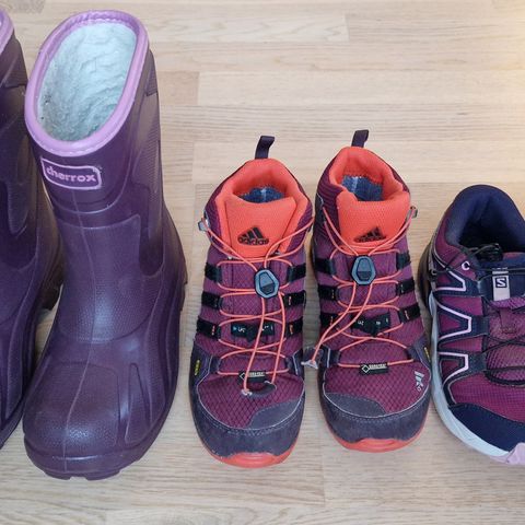 Adidas goretex, støvler, salomon