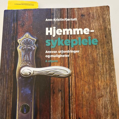 «Hjemmesykepleie» 4.utgave