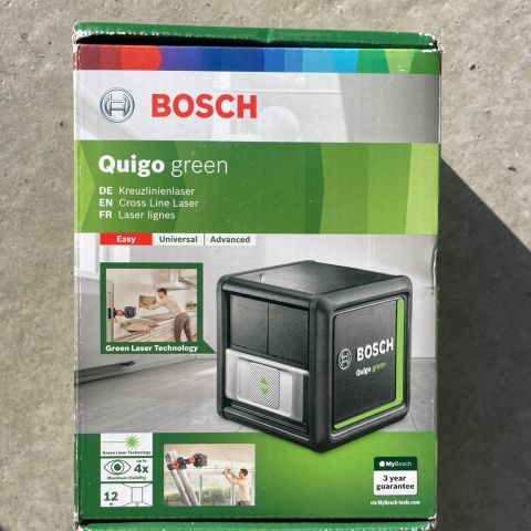 KRYSSLASER BOSCH QUIGO GREEN 2