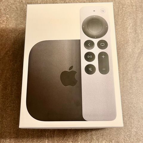 Apple tv 4K, 3rd generation 64GB selges billig!!