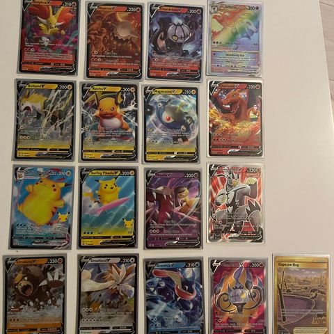 Diverse Pokemon kort - V/VMAX/Alt/Secret Rare