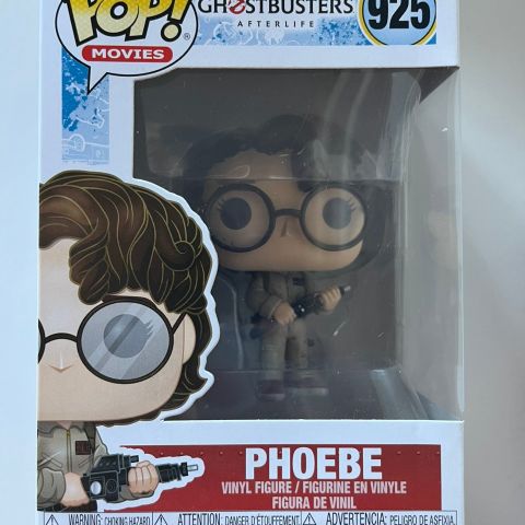 Funko pop! Phoebe fra Ghostbusters