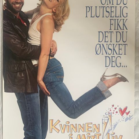 Plakat Kvinnen i mitt liv Bud ønskes