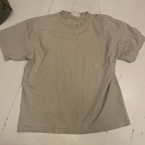 Hvit Basic T-Shirt T-Sjorte