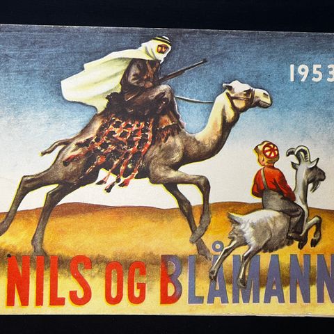 Nils og Blåmann Julen 1953