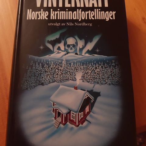 Nils Nordberg, vinternatt, innbundet, pent brukt