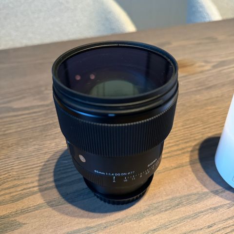 Sigma 85mm f1.4 til Sony