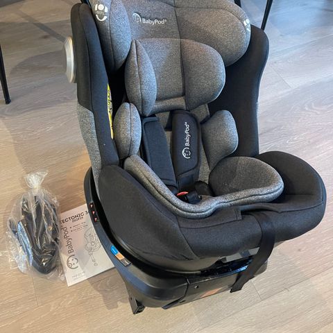 BabyPod Tactonic 360 Isofix 9-36kg - lite brukt!