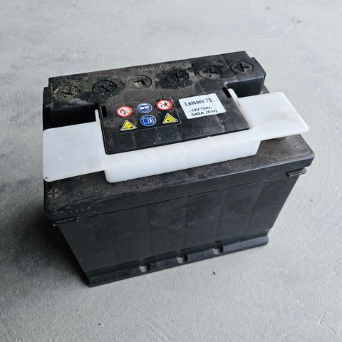 Fritidsbatteri 75Ah 540A 12V