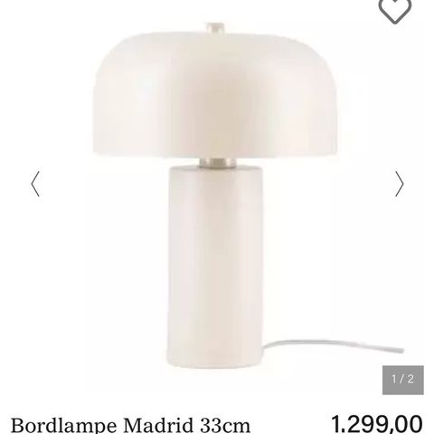 Lampe i sort Kremmerhuset