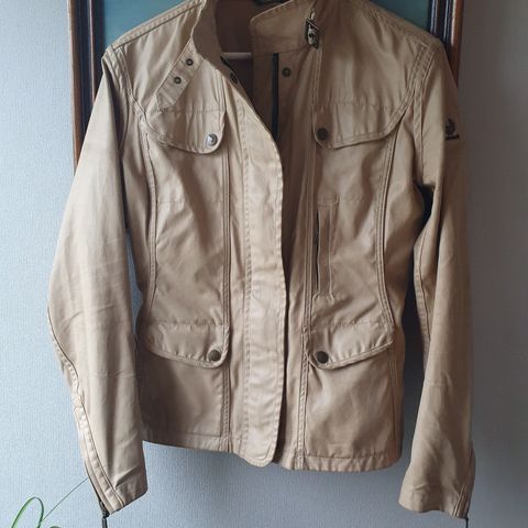 Belstaff oilskin innsvinget jakke