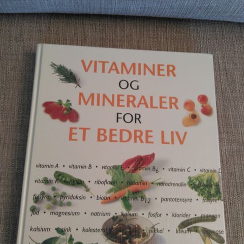 " Vitaminer & mineraler for et bedre liv  "