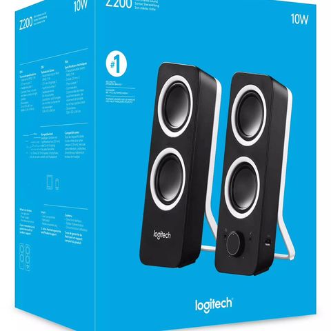 LOGITECH PC Speakers Z200 Midnight Black