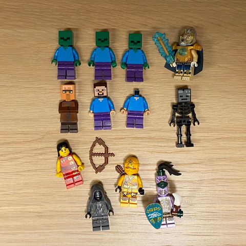 Lego minifigurer selges samlet