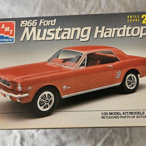 #73. 1966 Ford Mustang HT plastbyggesett