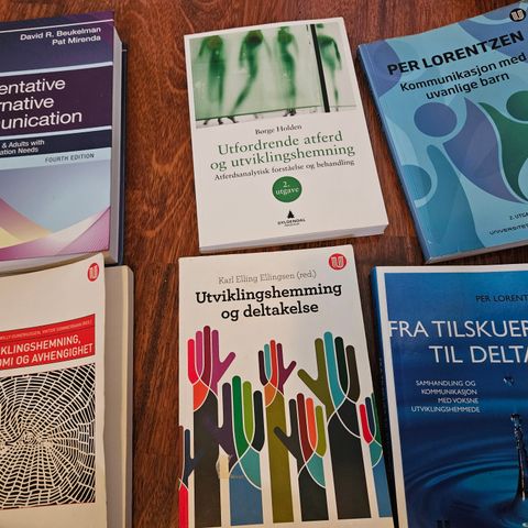 Faglitteratur i temaet Utviklingshemming