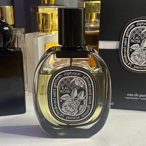 Diptyque Eau Rose Eau de Parfum parfymeprøver/samples/dekanter