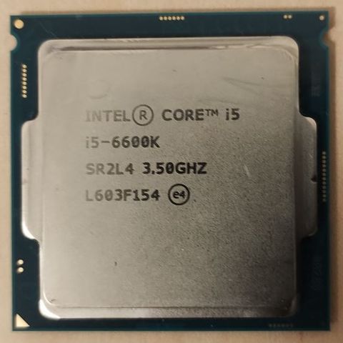 Intel Core i5-6600K