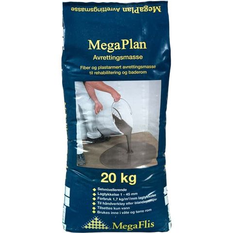 Megaplan Avrettningsmasse 20kg