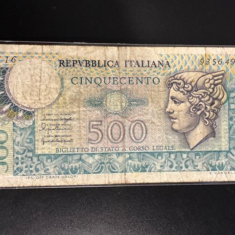 Italia 500 lire 1976  (694 AS)