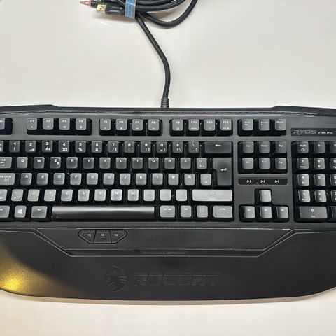 Roccat Ryos MK Pro mekanisk gaming keyboard, nyvasket