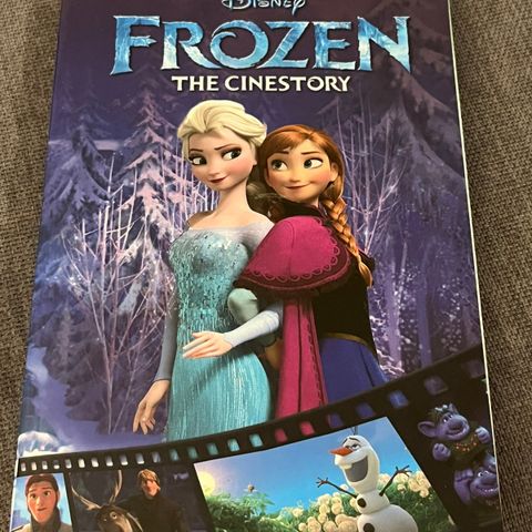 Disney Frozen the cinestory