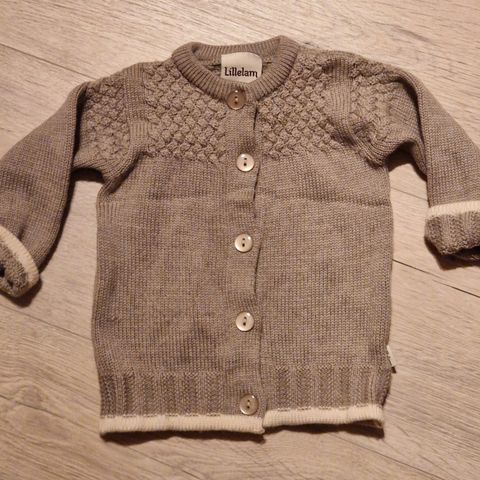 Lillelam ull cardigan 🥰 62