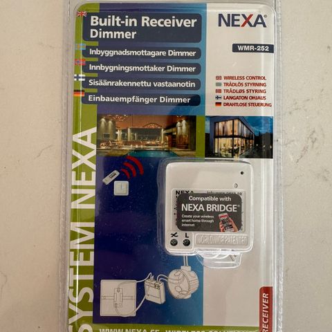 Nexa WMR-252 Receiver Dimmer