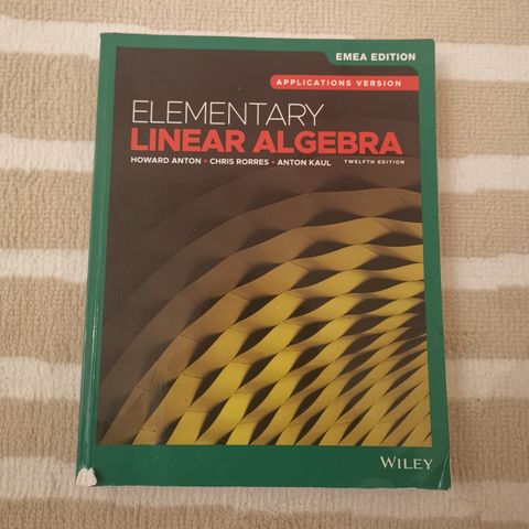 Elementary Linear Algebra