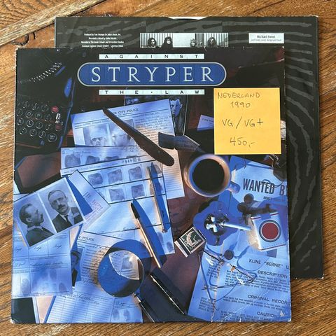 Stryper, Survivor, Ted Nugent, Trouble pluss annet heavy og rock LP-er selges