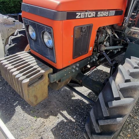 Zetor 5245/6245 vekt ramme med lod