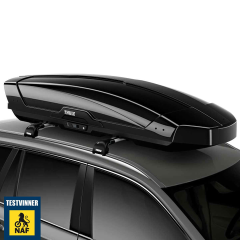 Thule Motion XT skiboks med Takstativ Thule WingBar Edge