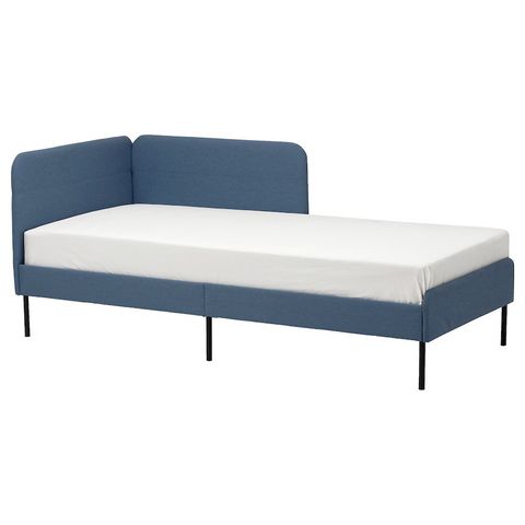 2 stk IKEA BLÅKULLEN enkeltseng blå 90x200