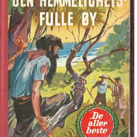 Jules Verne: Den hemmelighetsfulle øy -  Gyldendal  De aller beste 1965