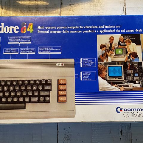 Commodore 64 til salgs