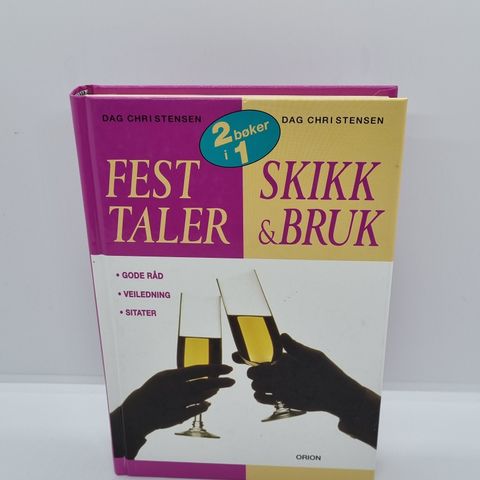 Fest taler + Skikk & Bruk - Dag Christensen