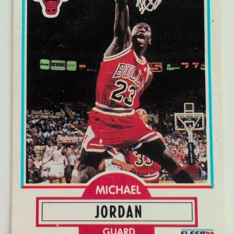 1990 Fleer #26 Michael Jordan Basketballkort