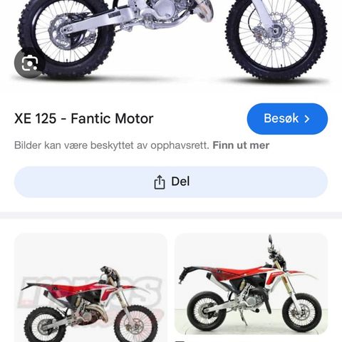 Fantic XE 125 Ønskes kjøpt