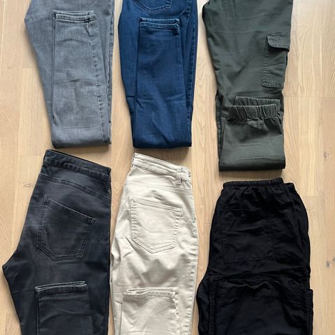 Bukser/jeans fra Levis/Calvin Klein/Only/H&M str. M