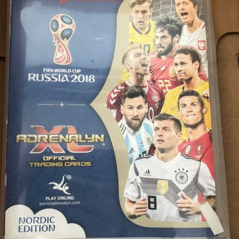 Panini worldcup russia 2018 XL official samlealbum