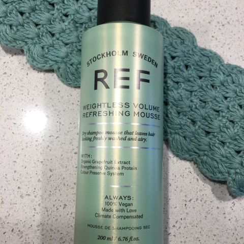 REF Stockholm Weightless Volume Refreshing Mousse 200ml - NY