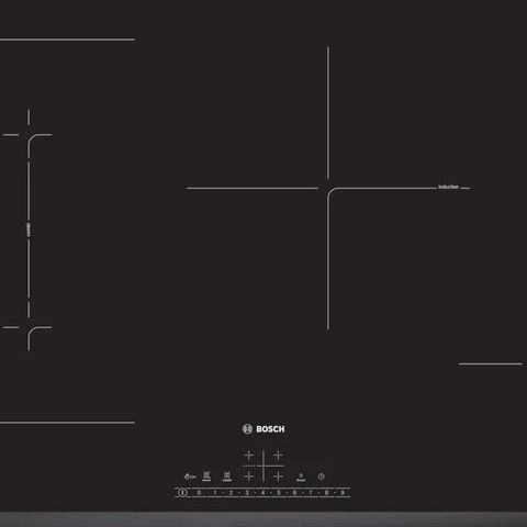Ny og ubrukt Bosch (80cm) induksjon platetopp