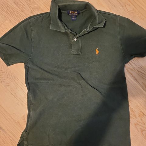 Polo Ralph Lauren pique størrelse M (10-12 år).