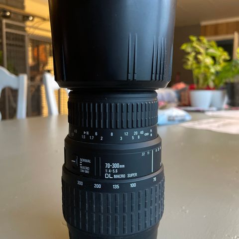 Sigma 70-300mm DL macro f4-5.6