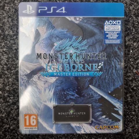 Monster hunter world: iceborne master edition PS4/PS5