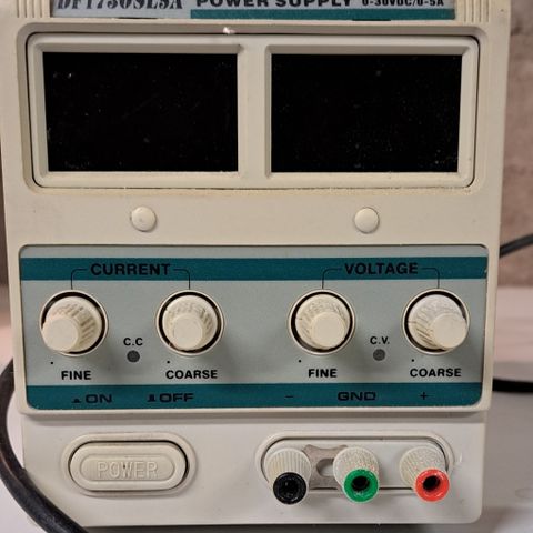 AUKSJON. Powersupply/Laboratorieinstrument DF1730SL5A, HBO 650,-